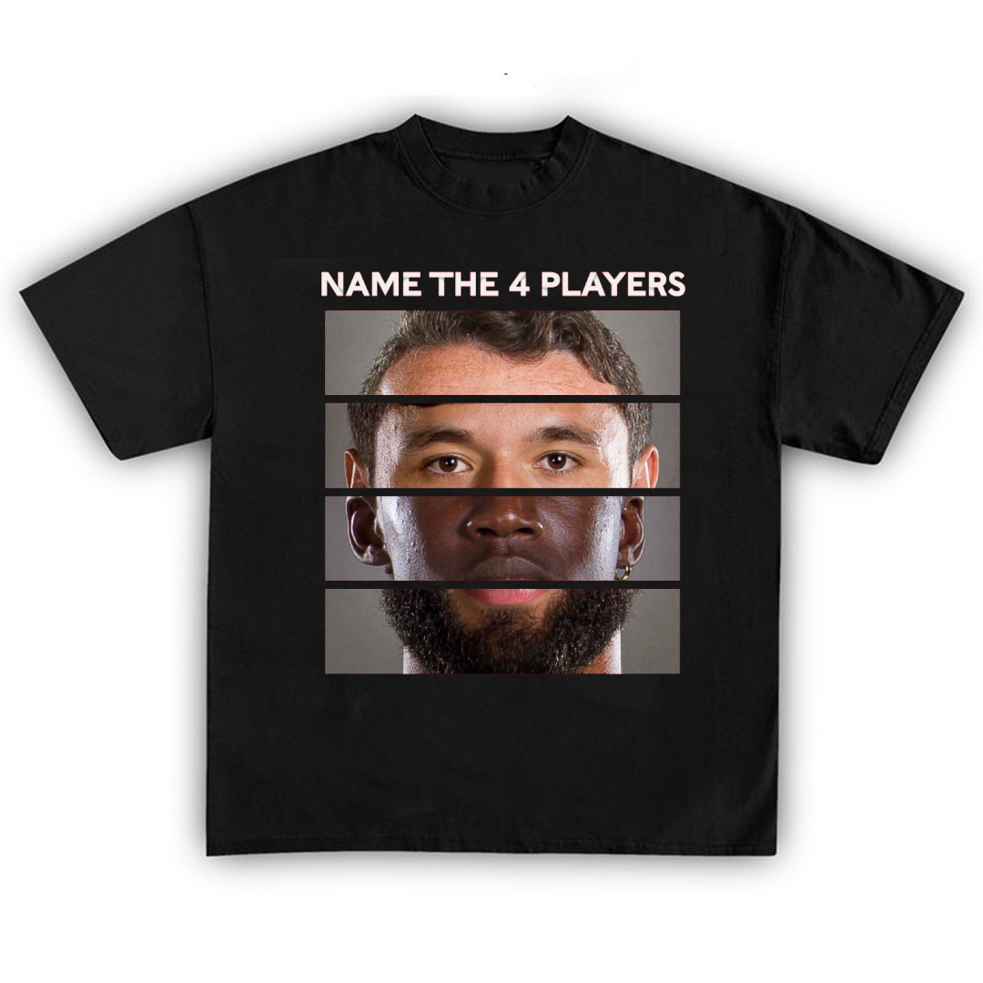[FREE SHIPPING] Name the 4 Players Shirt