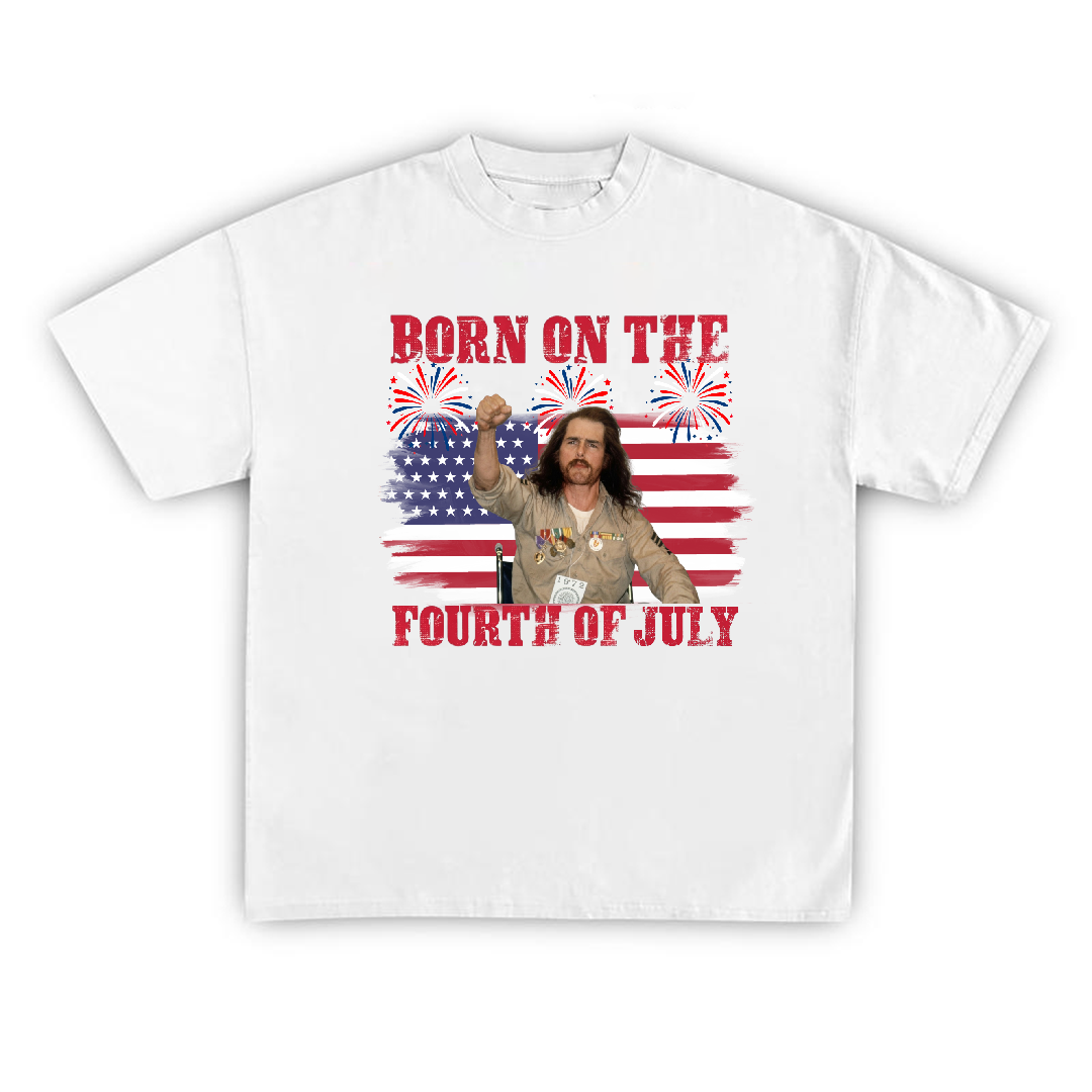 [FREE SHIPPING] Born on the 4th of july T-shirt