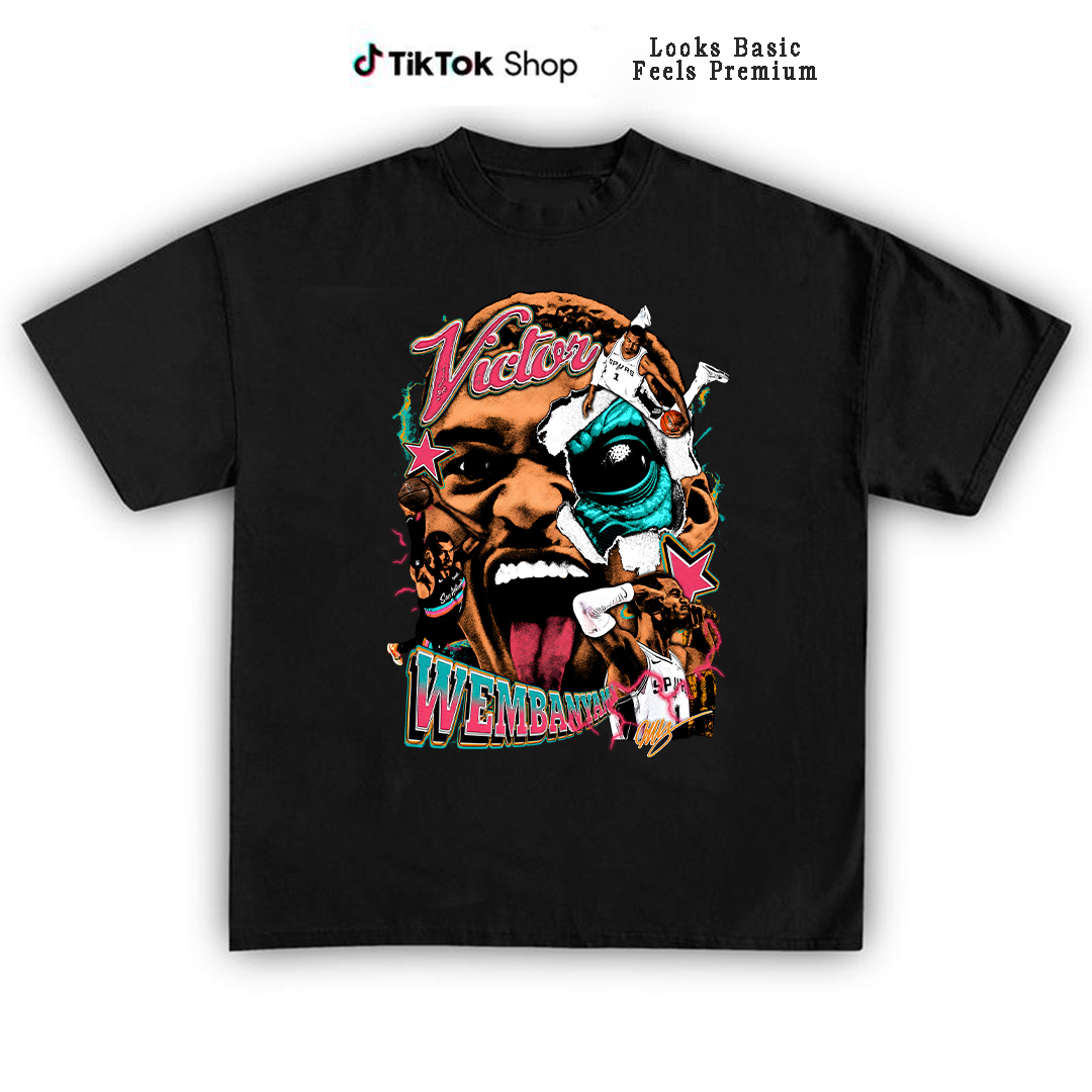 [FREE SHIPPING] Wembanyama, San Antonio Spurs Shirt